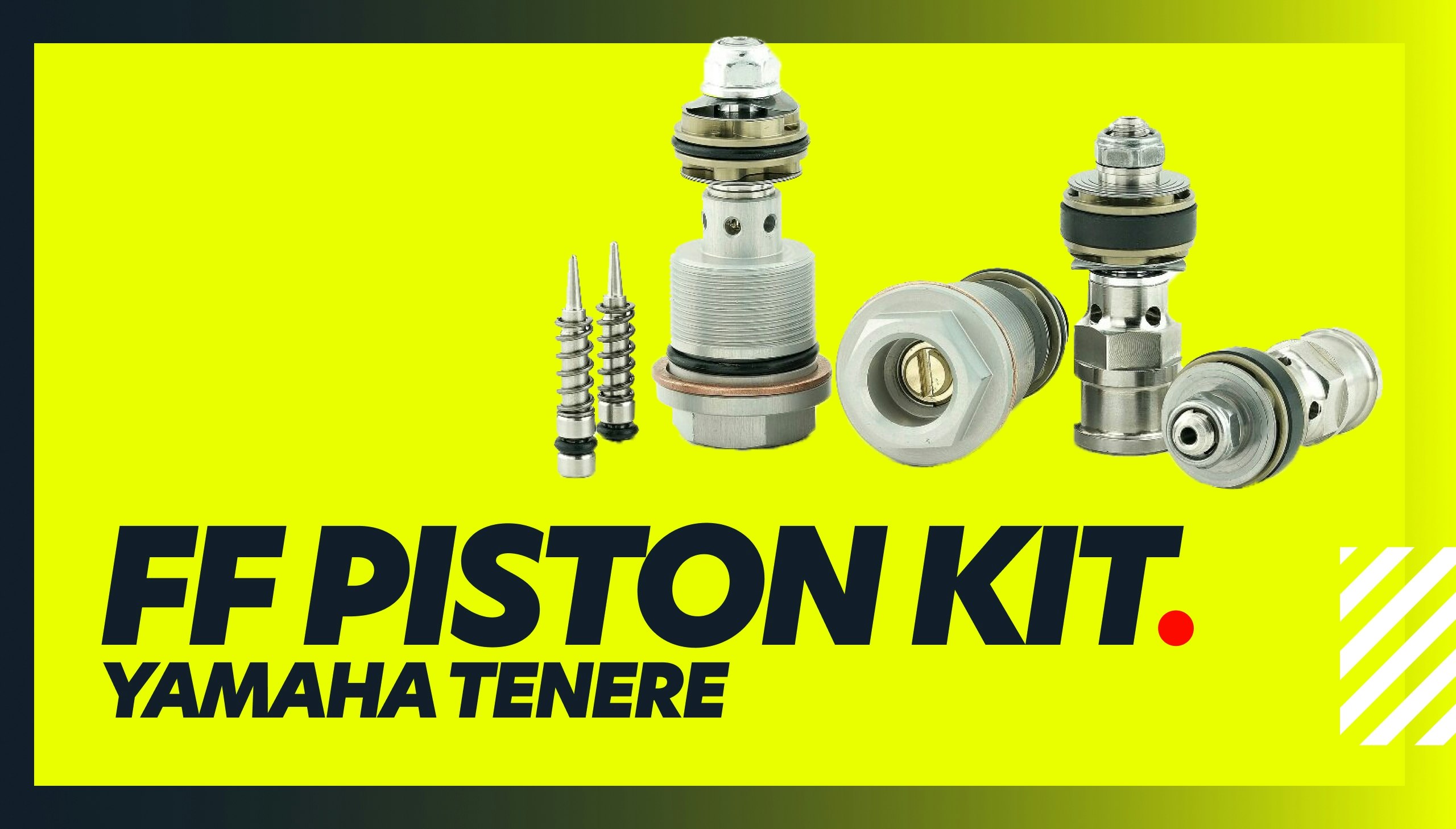 7 Front Fork Piston Kit Yamaha Tenere