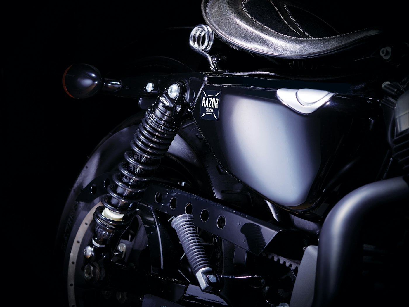 K Tech Harley Razor Light Black