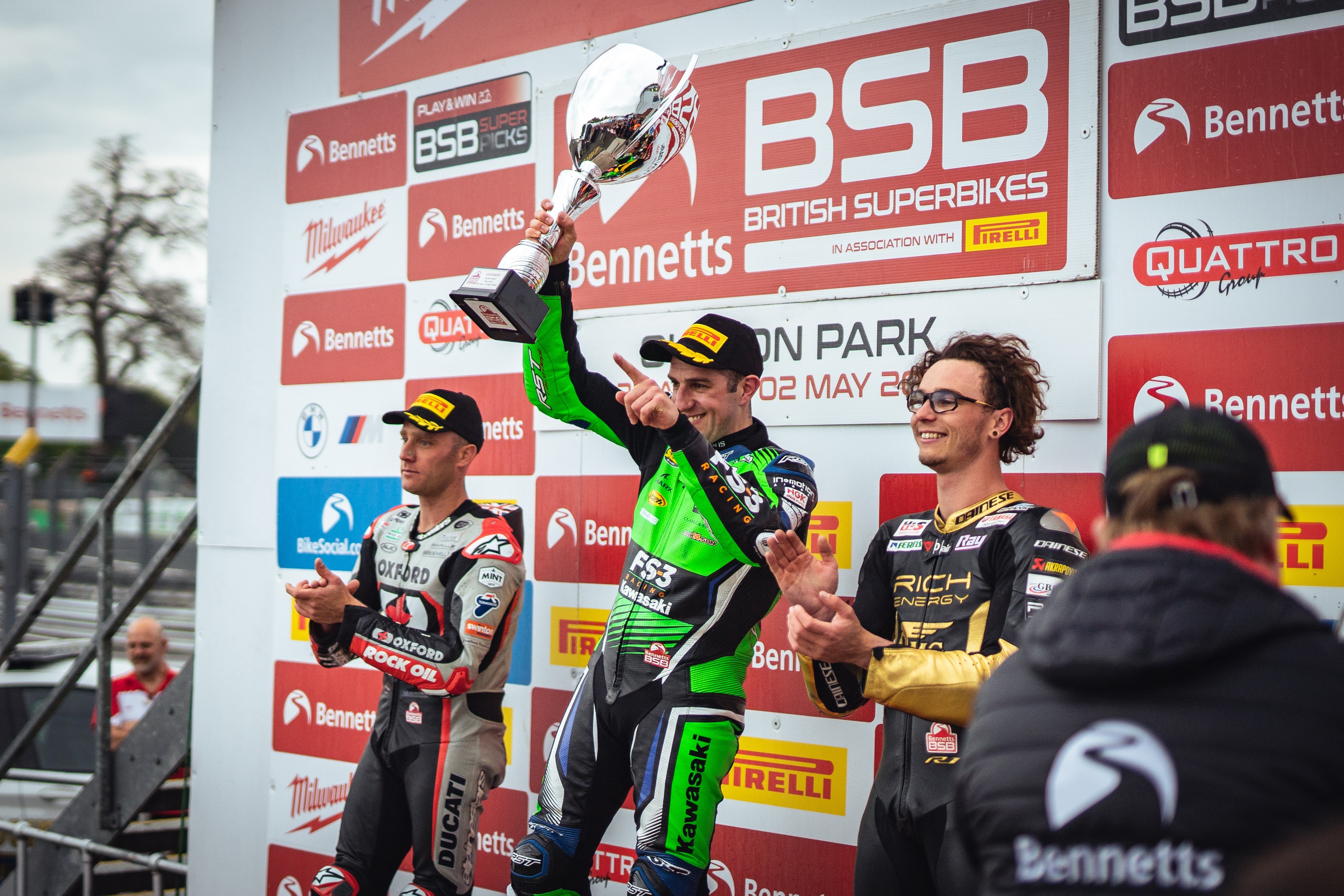 Lee Jackson FS-3 podium