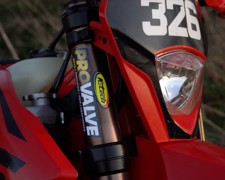 Ktech provalve sticker front forks 1